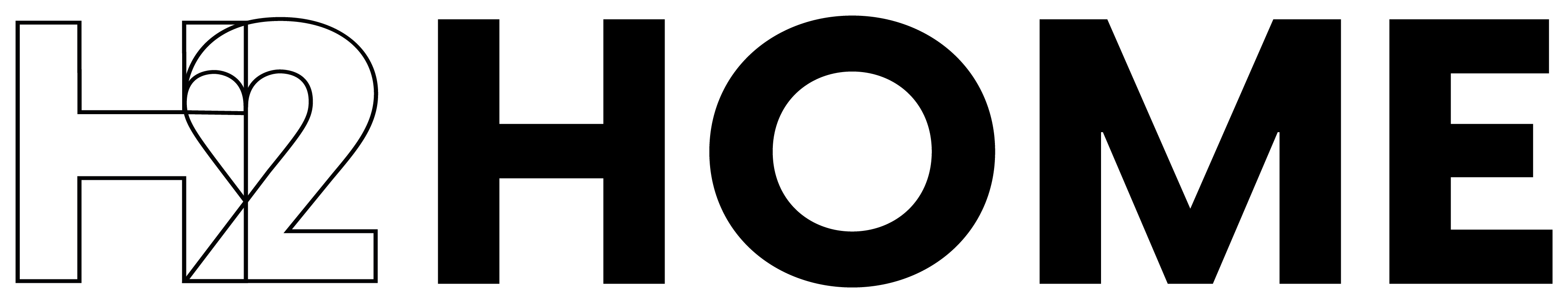 Logo H2Home - program dla architektów wnętrz
